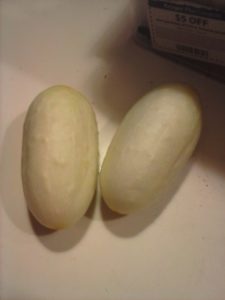 white cuke