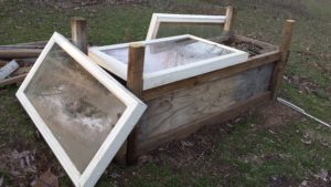 Cold Frame - OBF 2017 Goals --> Extend the season!