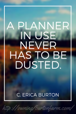 A planner in use never has to be dusted. ~ C. Erica Burton Great gift ideas for gardeners: Canning jars, garden carts, garden planners, Trolly dollies...Owning Burton Farm has you covered with ten great gift ideas for the gardener in your life! Find other great gift ideas by clicking through or pin for later. 