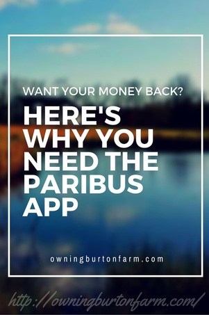 Get Paribus and Get Your Money Back!